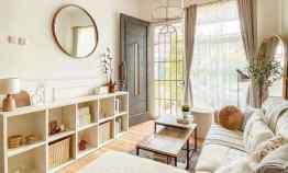 Tips ruang tamu sederhana, furnitur multifungsi, wall art, ruang tamu stylish