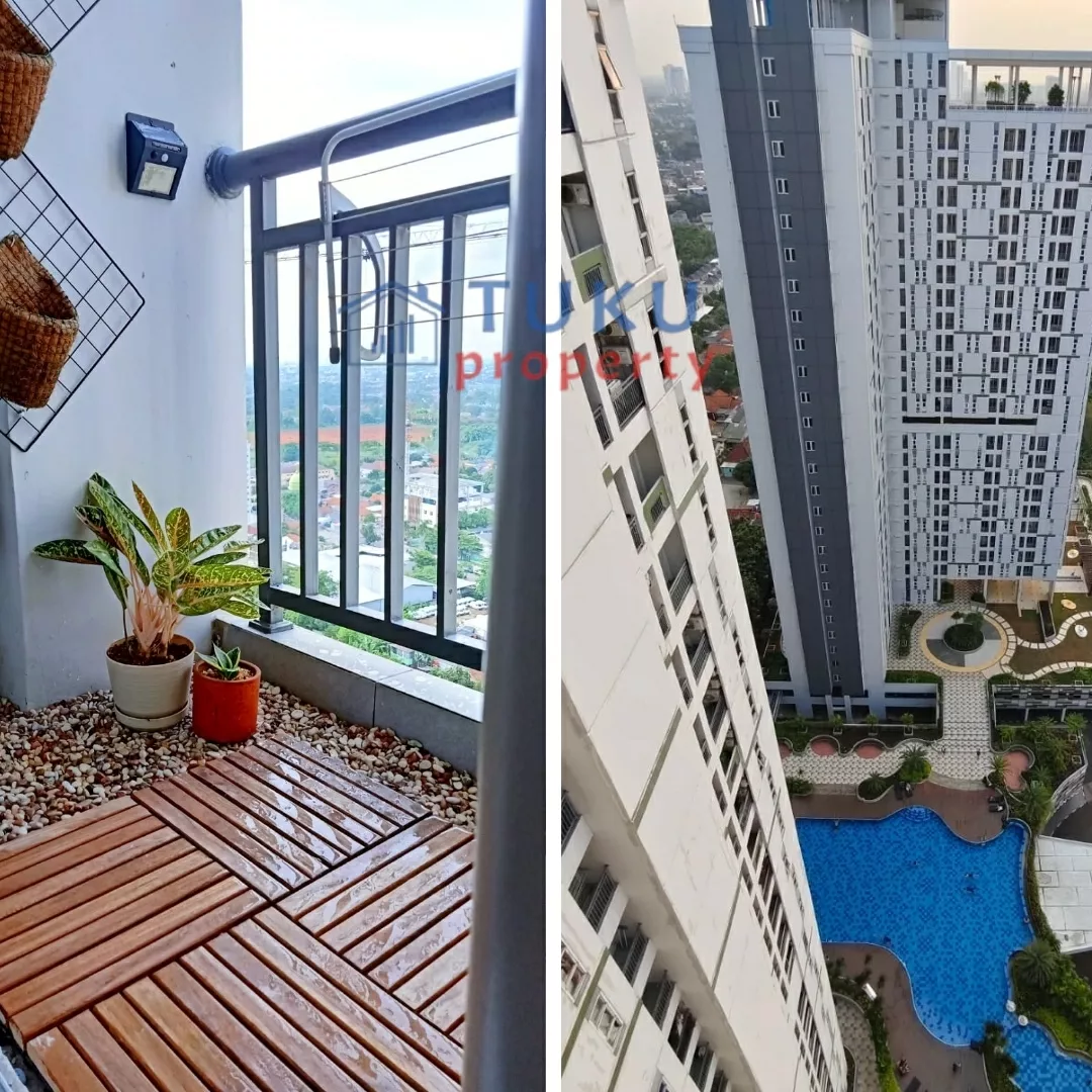 apartemen akasa bsd tower kalyana rapih dan terawat