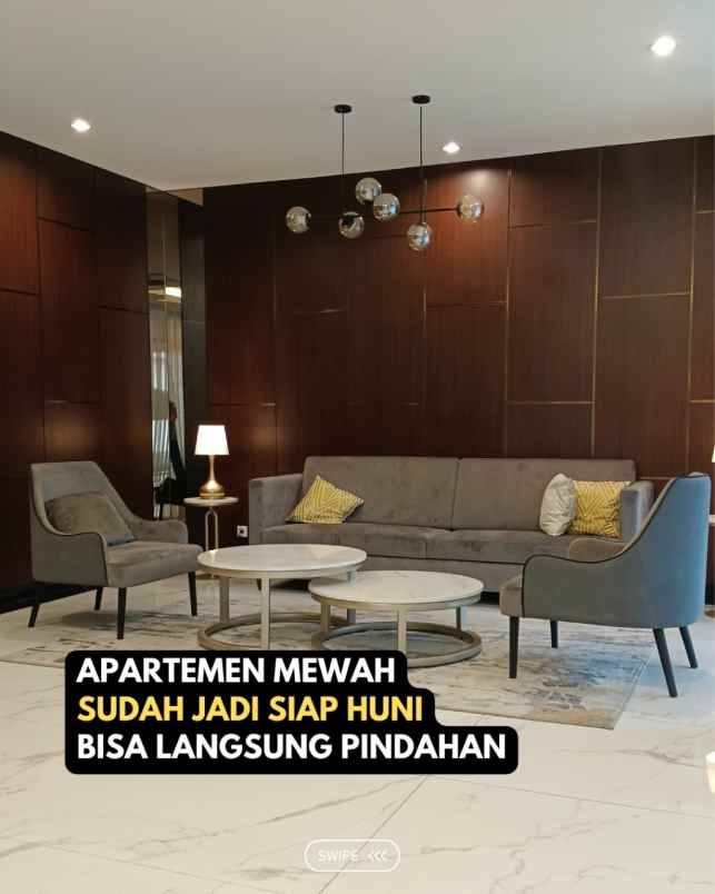 apartemen baru full furnished di cakung jakarta timur