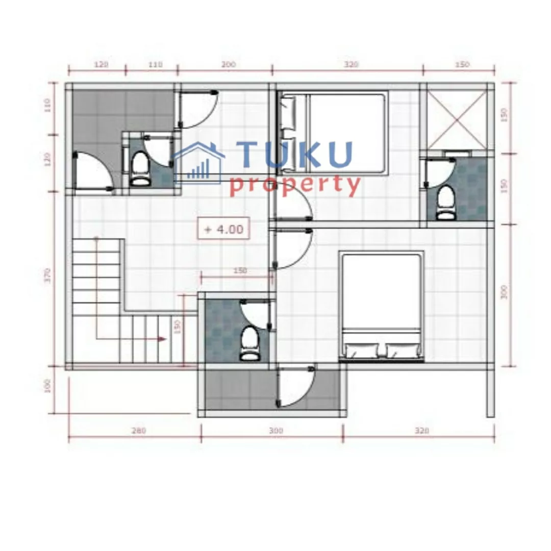 bangunan baru di cluster kireina park nusa loka bsd