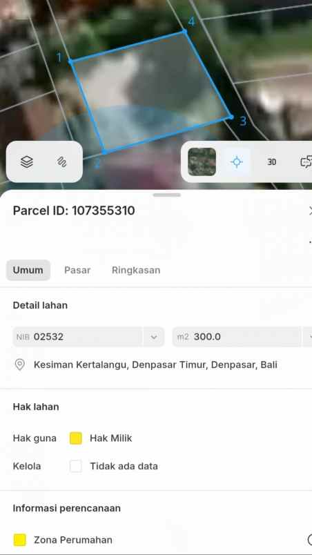 dijual 1 are jl tukad petanu gg kokoan panjer denpasar