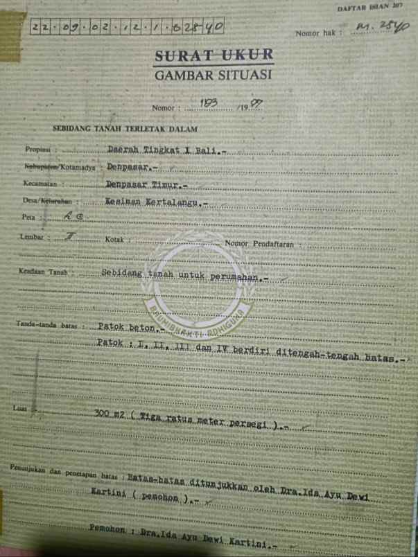 dijual 1 are jl tukad petanu gg kokoan panjer denpasar