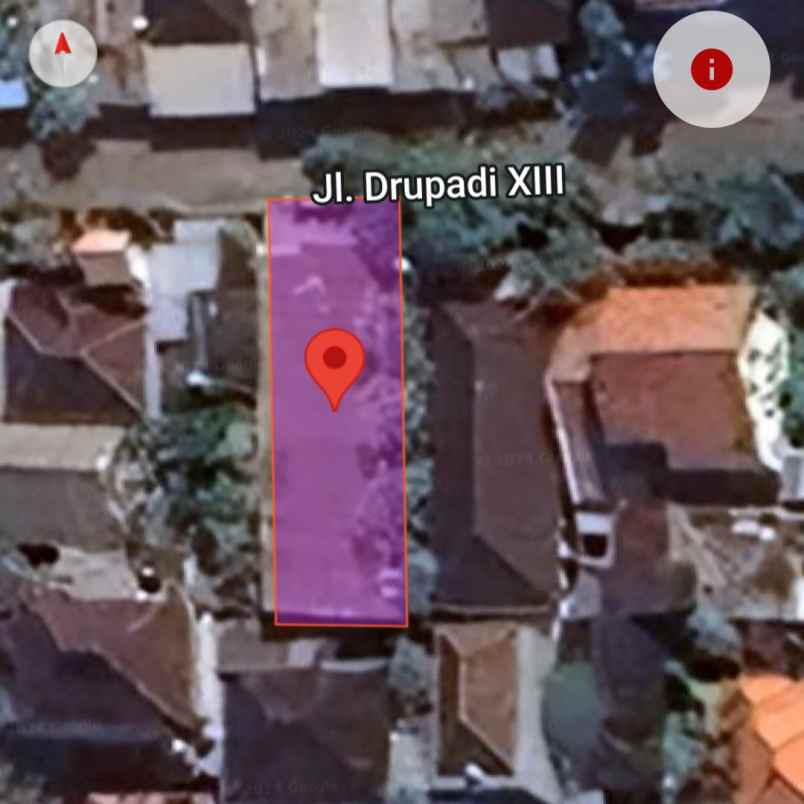 dijual 2 5 are jl drupadi sumerta klod renon denpasar