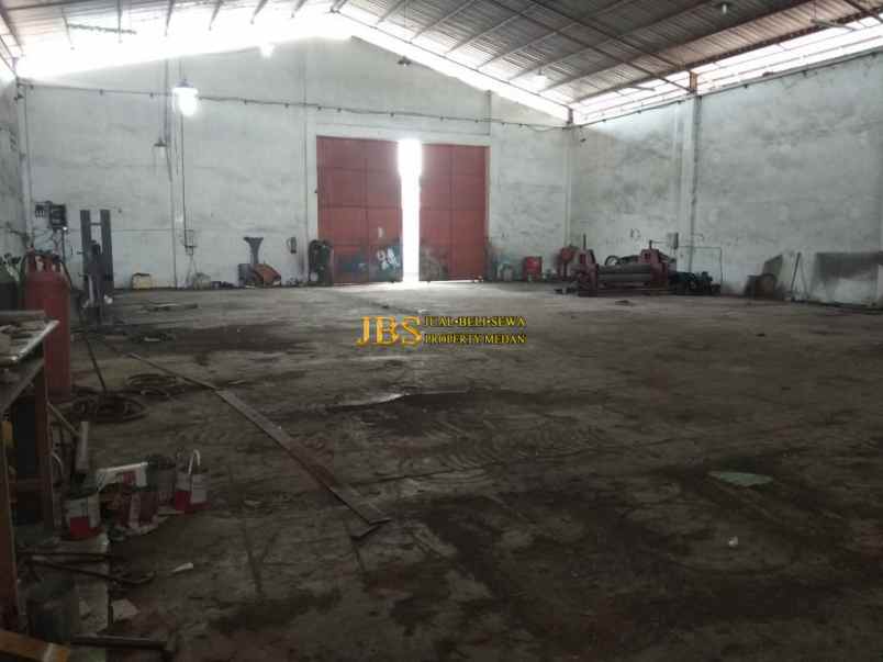 dijual gudang kondisi siap pakai lokasi bintang terang