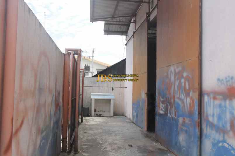 dijual gudang kondisi siap pakai lokasi bintang terang