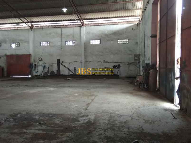 dijual gudang kondisi siap pakai lokasi bintang terang