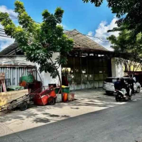 dijual gudang luas shm di jalan mahoni jakarta utara