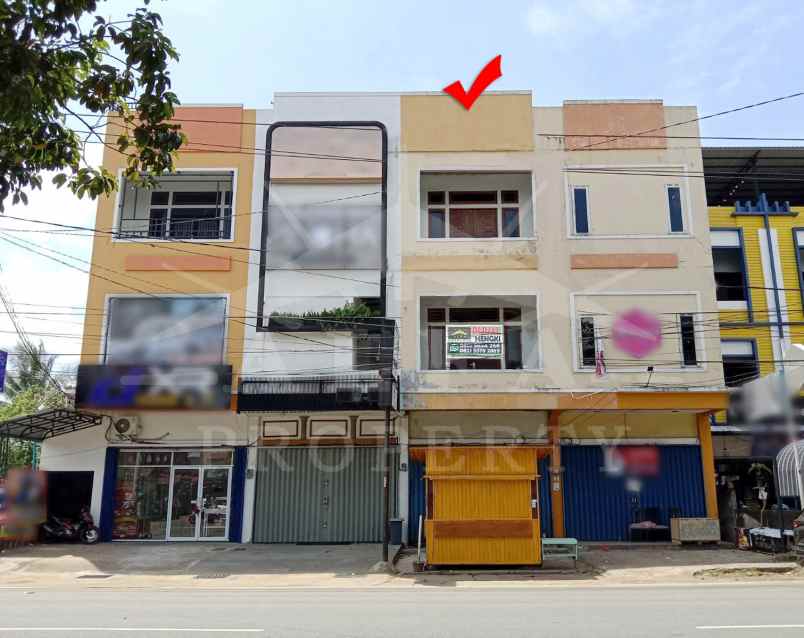 dijual ruko gudang kantor jalan gusti hamzah