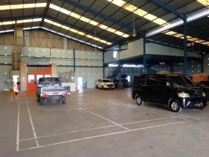 dijual ruko gudang kantor jalan raya interchange tol