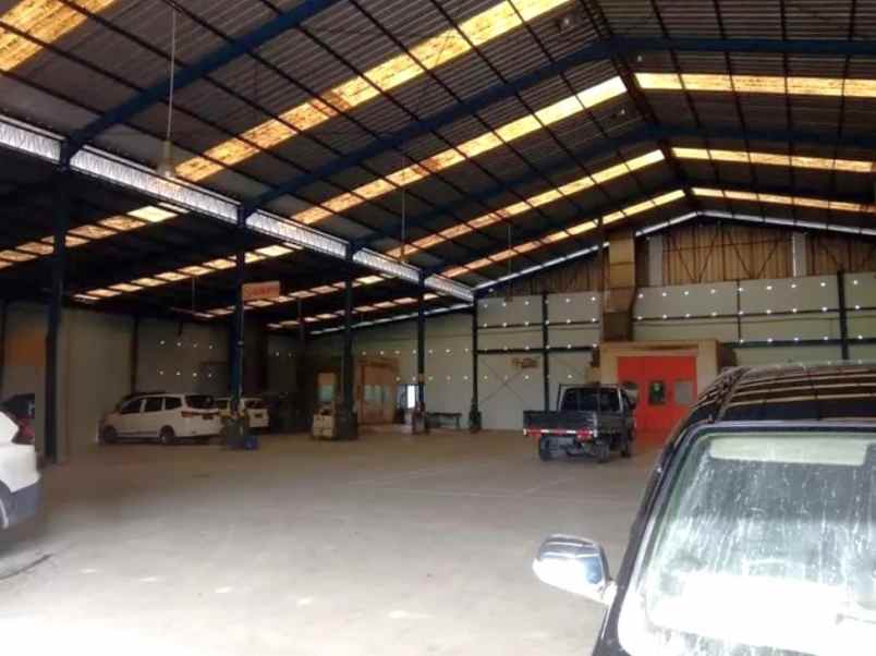 dijual ruko gudang kantor jalan raya interchange tol