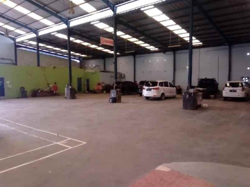 dijual ruko gudang kantor jalan raya interchange tol