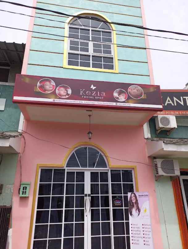 dijual ruko gudang kantor jl pondok cilegon indah
