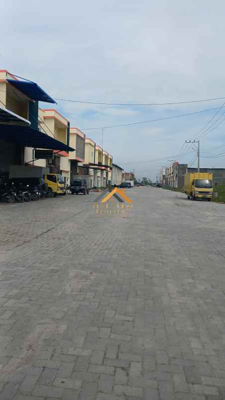 dijual ruko gudang kantor komplek pergudangan paluh