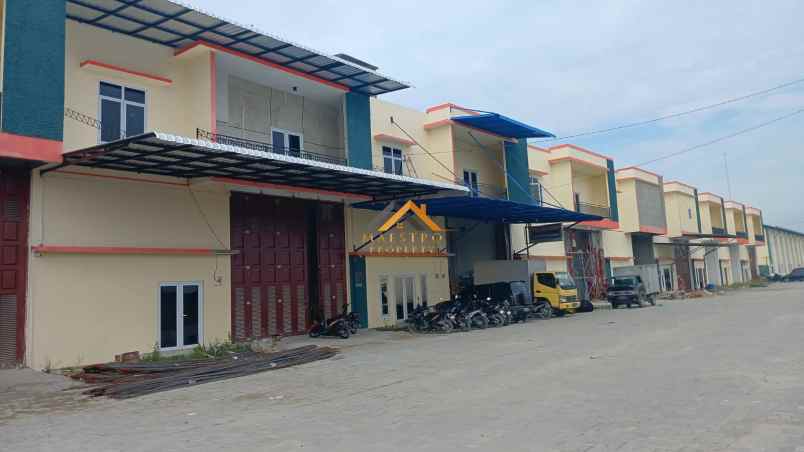 dijual ruko gudang kantor komplek pergudangan paluh