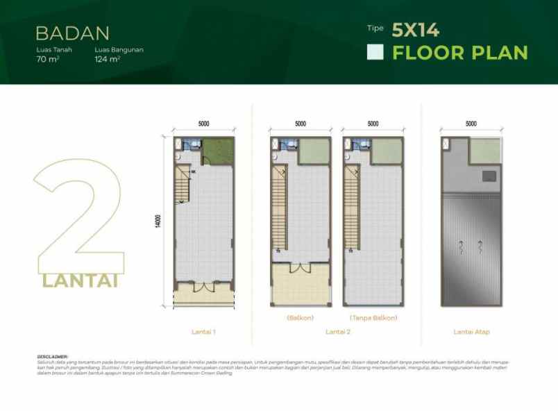 dijual ruko gudang kantor ruko emerald summarecon