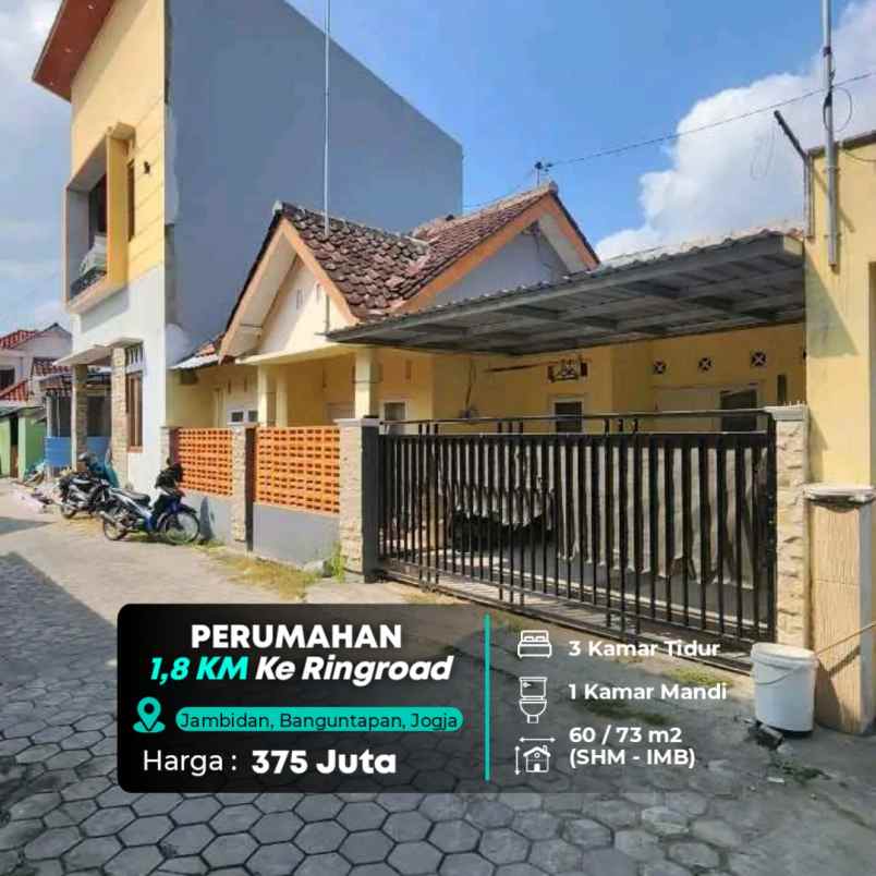 dijual rumah balong waterpark