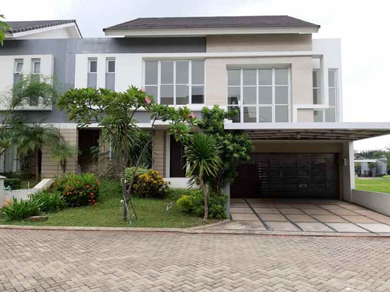 dijual rumah cluster palm spring jgc