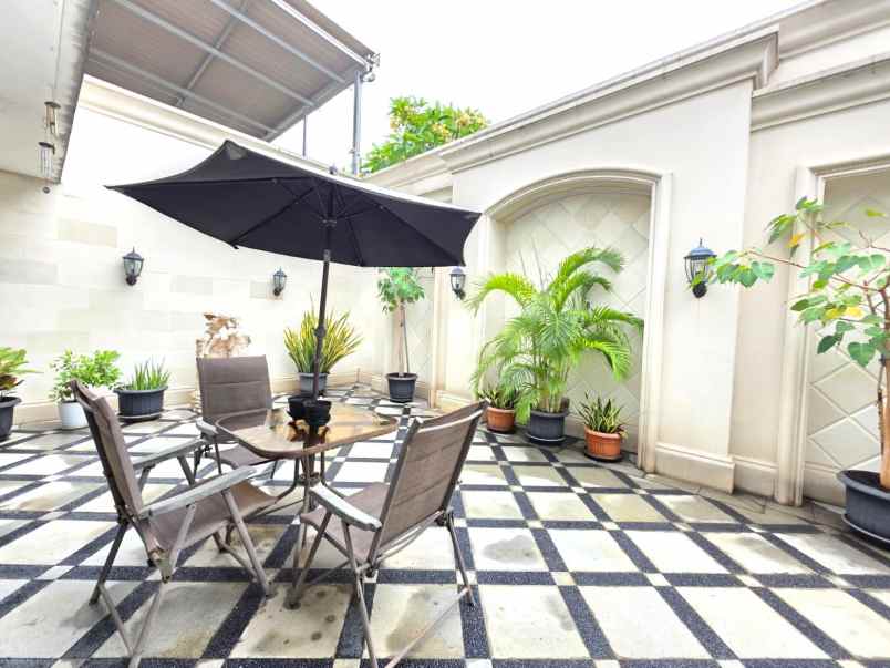 dijual rumah cluster palm spring jgc