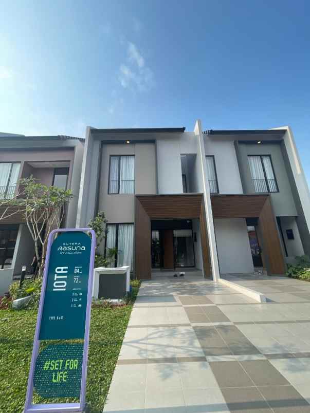 dijual rumah cluster philo perumahan