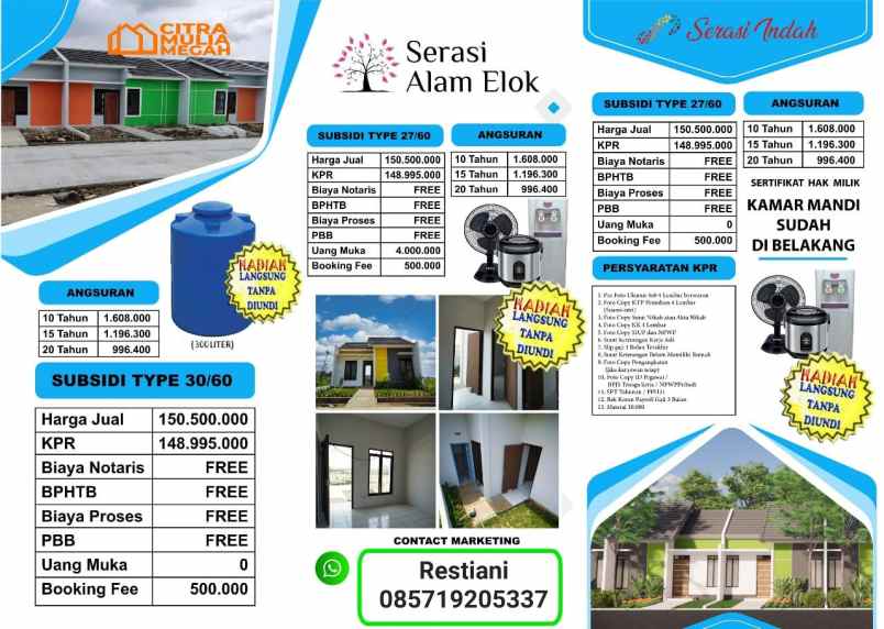 dijual rumah desa bengle kec majalaya