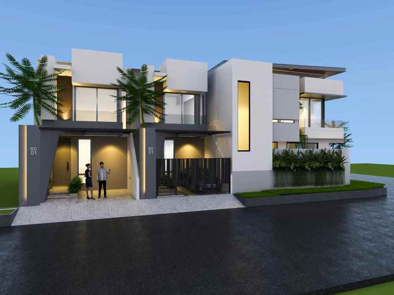 dijual rumah dharmahusada indah