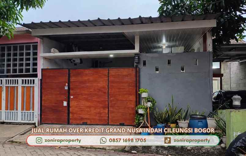 dijual rumah grand nusa indah cileungsi