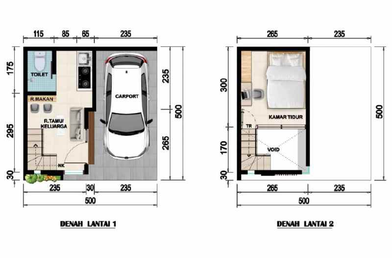 dijual rumah gununganyar