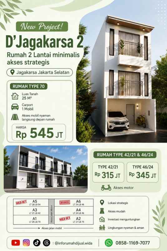 dijual rumah jagakarsa