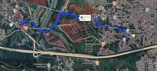 dijual rumah jl kebayunan