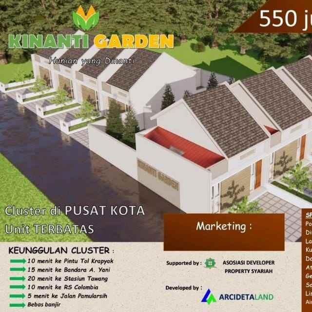 Rumah Pamularsih Nyaman Shm Kinanti Garden Tengah Kota Semarang