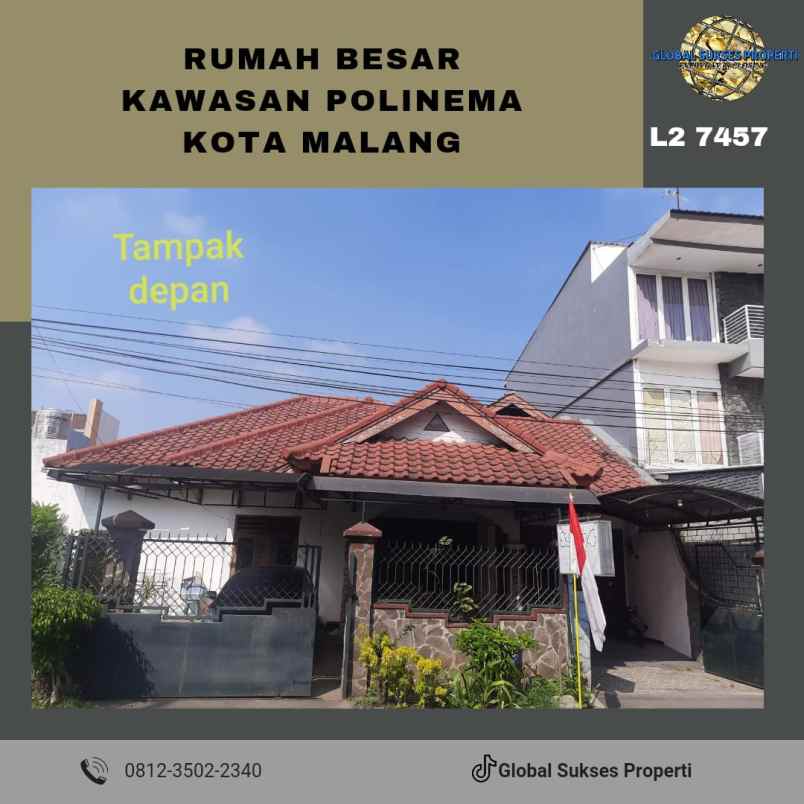 Rumah Super Luas Siap Huni Strategis Di Lowokwaru Malang