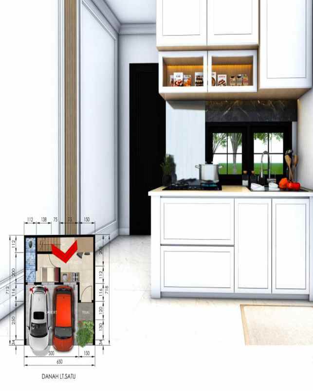 dijual rumah jl taman cilandak jakarta