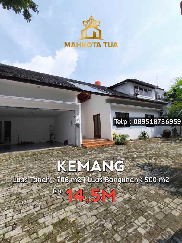 dijual rumah kemang jakarta selatan