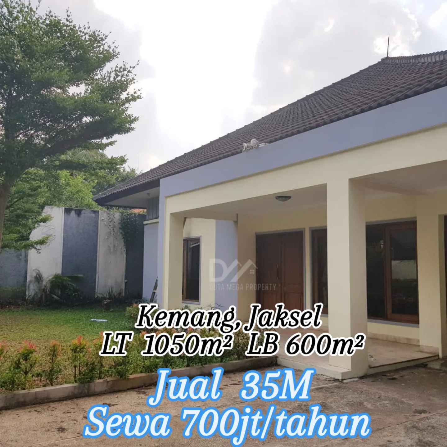 dijual rumah luas di kemang jakarta selatan