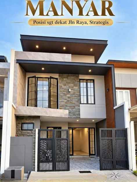 dijual rumah manyar tirto