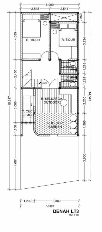dijual rumah matraman utan kayu