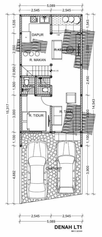 dijual rumah matraman utan kayu