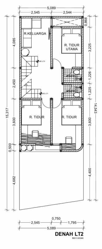 dijual rumah matraman utan kayu