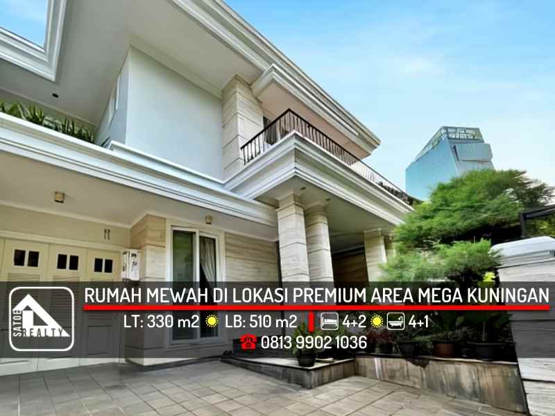 dijual rumah mega kuningan setiabudi