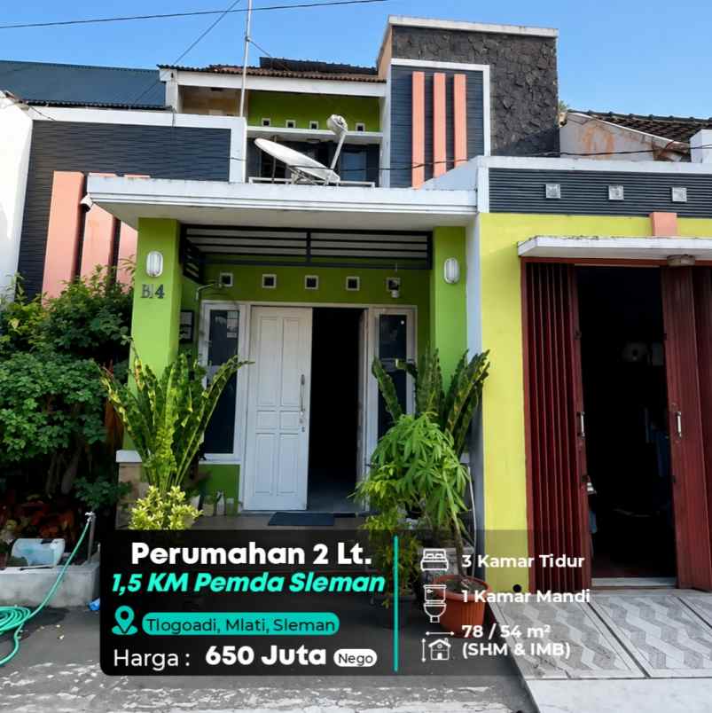 dijual rumah mlati