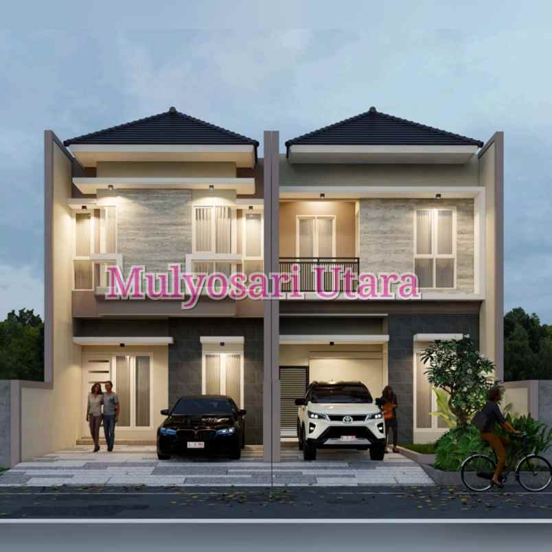 dijual rumah mulyosari utara