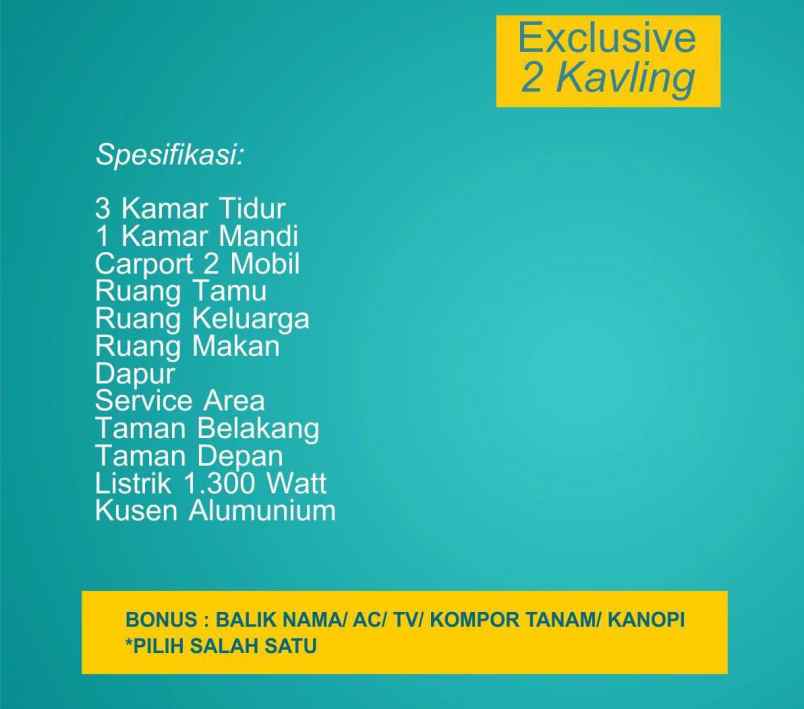 dijual rumah murah 5 menit ke rsud sleman