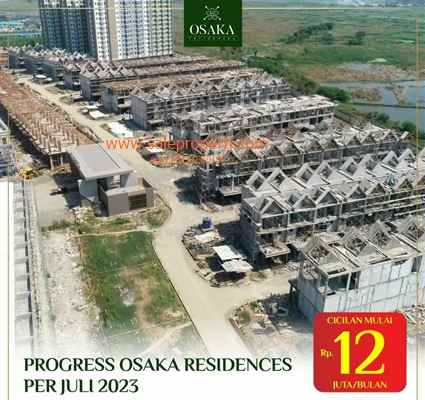 Osaka Residence Pik2 Rumah Baru Japanese Style Segera Serah Terima