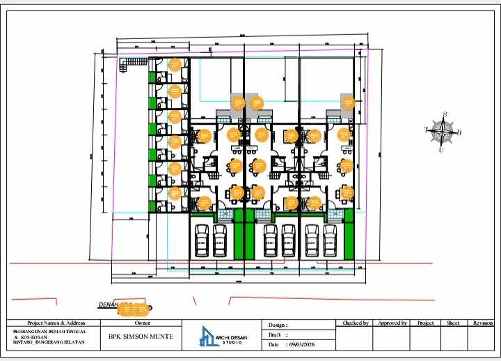 dijual rumah palem indah dua