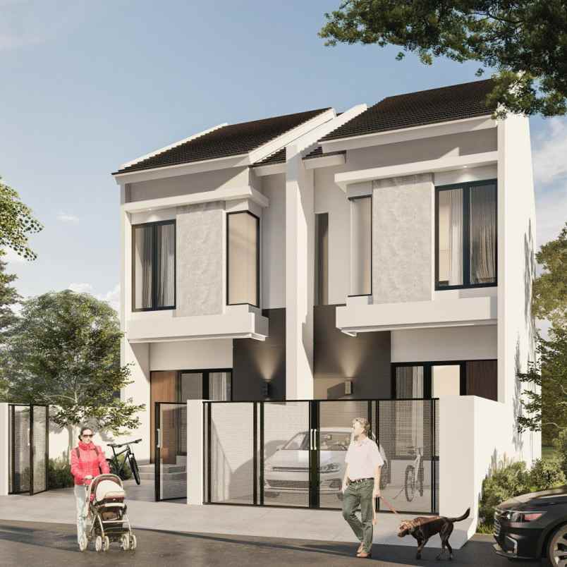 dijual rumah pondok candra jeruk