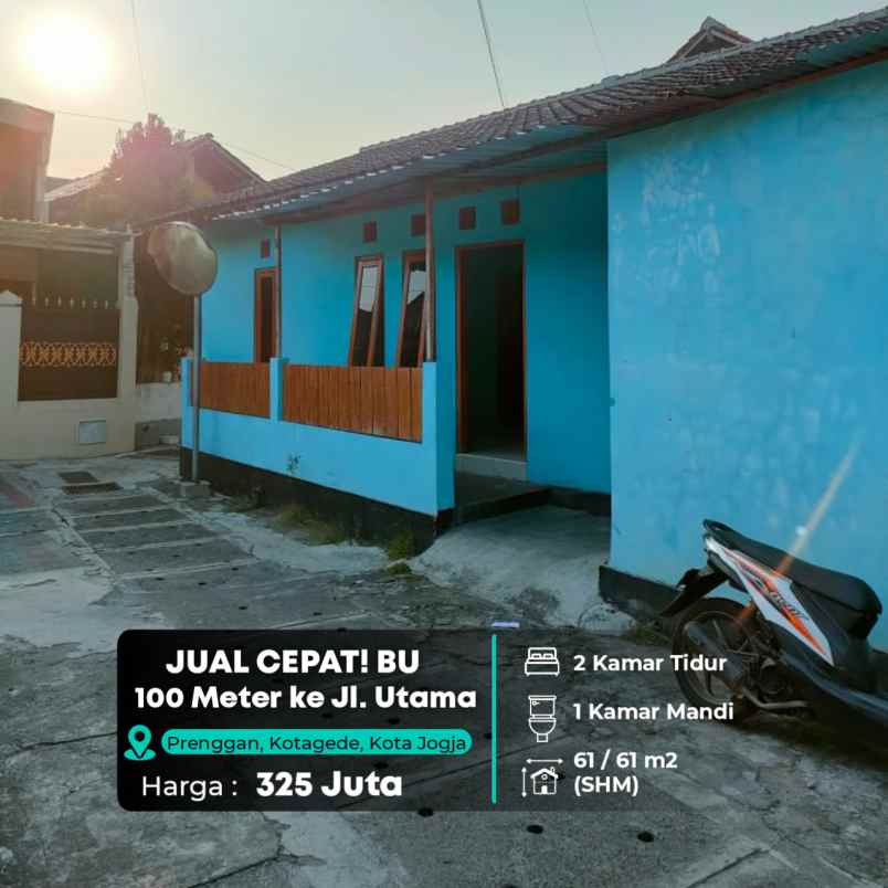 dijual rumah prenggan