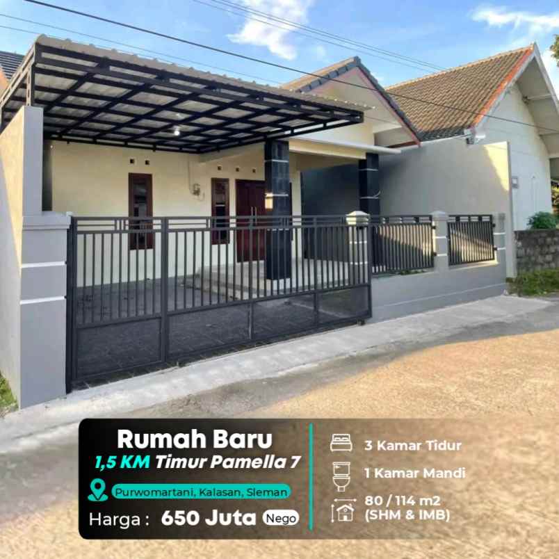 dijual rumah purwomartani