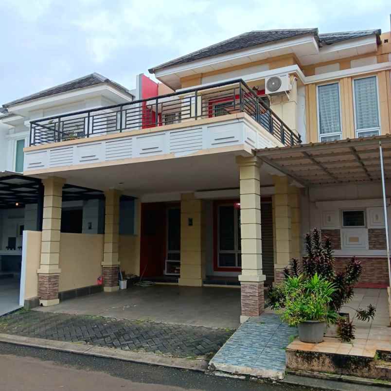 dijual rumah siap huni di cluster kota wisata cibubur