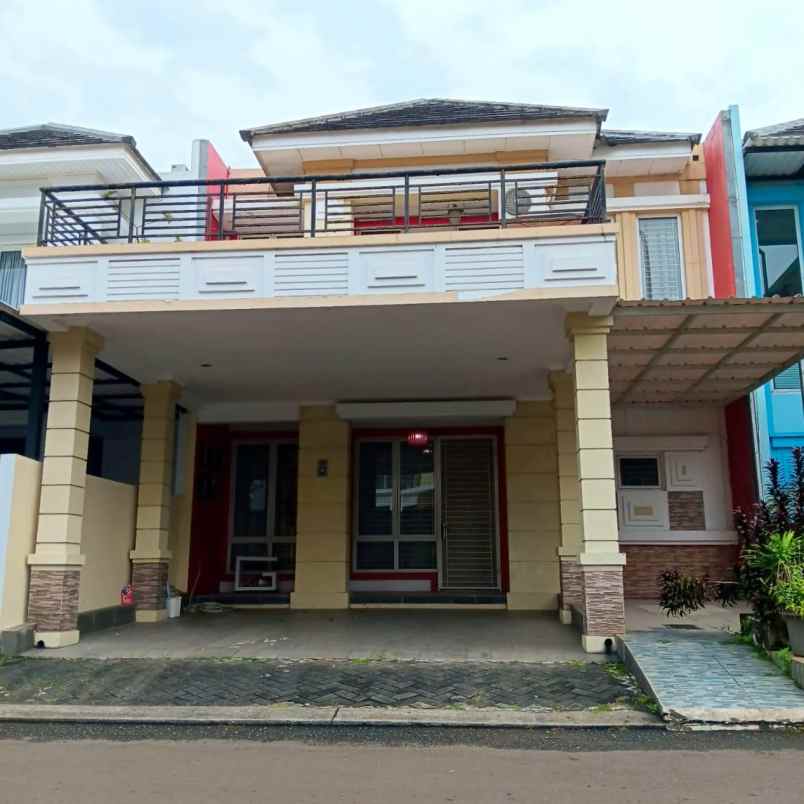 dijual rumah siap huni di cluster kota wisata cibubur