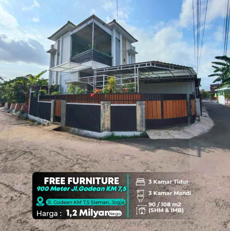 dijual rumah sleman